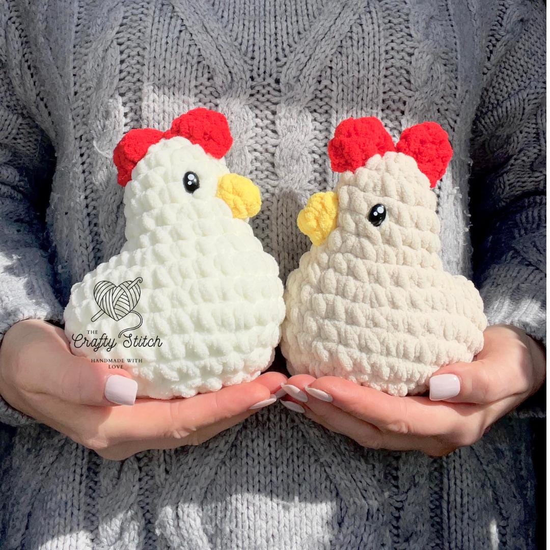 Crochet Amigurumi Nancy Chicken Pattern (Digital PDF)